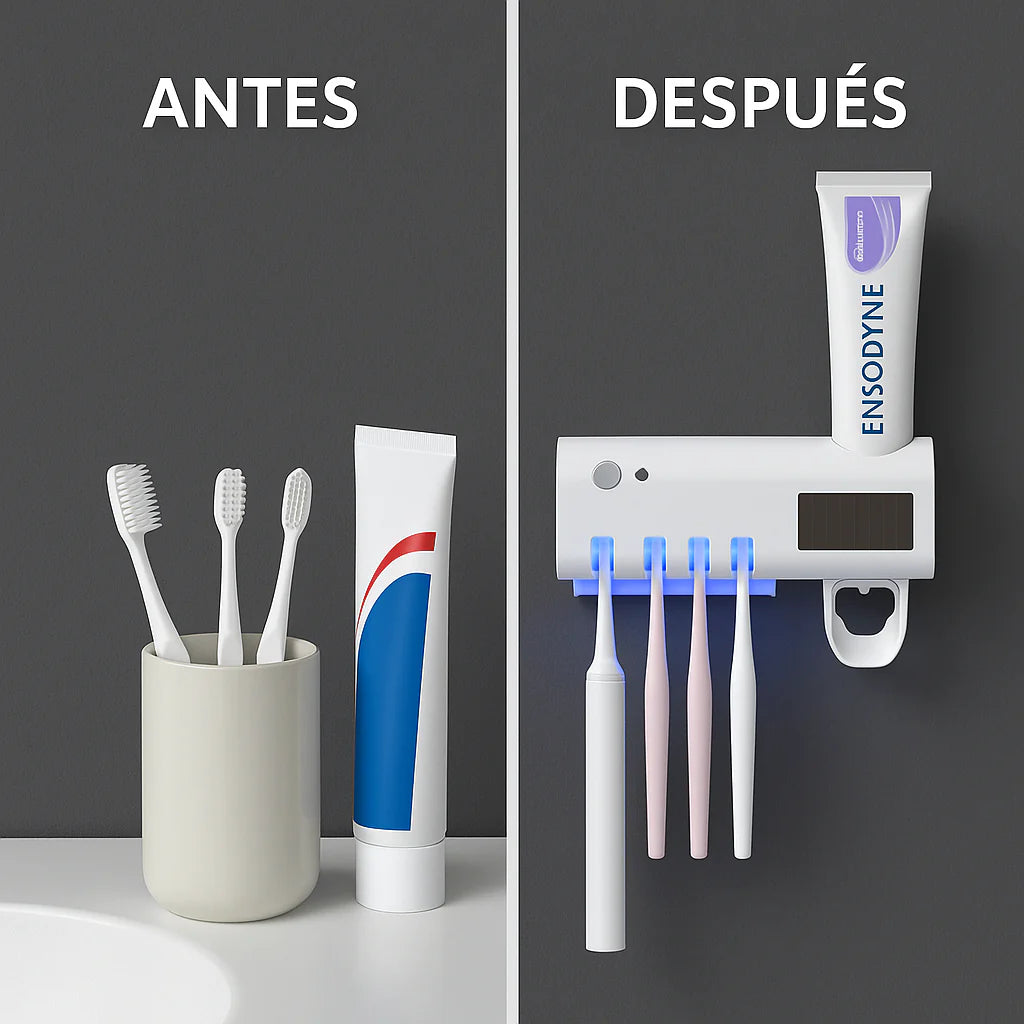 Antes: baño desordenado